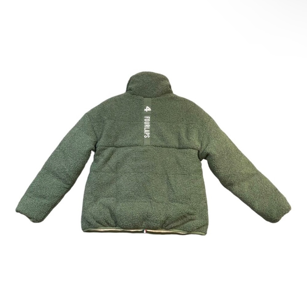 NWT FourLaps Polar Quilted Reversable Sherpa Jacket
Unisex Size S - Picture 12 of 12